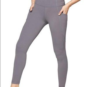 Athleta Stash Pocket Salutation Tights with PowerVita Fabric
